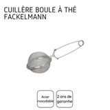 thumbnail of Boule à thé type pince à thé en inox 18,5 cm Fackelmann