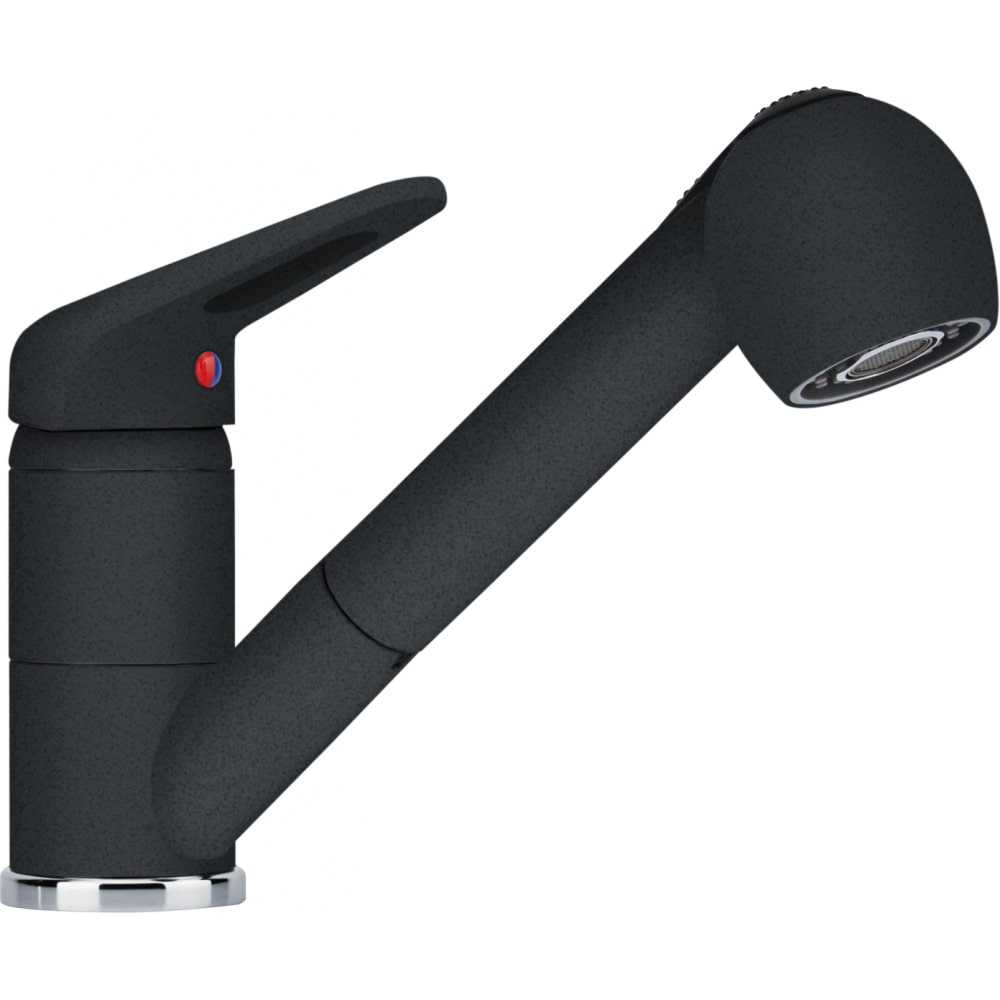 Franke Novara Plus 115.0470.675 Armatur Hochdruck Onyx mit Schlauchbrause