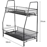 thumbnail of Organizador de Especiarias COSHANO, Suporte para Especiarias de 2 Níveis