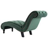 thumbnail of vidaXL Chaiselongue Grün Samt