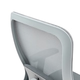 thumbnail of Werkstoel / barkruk TOP WORK 44 W Zitting stof / rugleuning gaas grijs hjh OFFICE