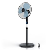 thumbnail of Brandson Standventilator mit Fernbedienung 50W, leise, Ventilator höhenverstellbar, 30° neigbar , 3 Geschwindigkeitsstufen, Oszillation ca. 90°