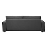 thumbnail of Canapé convertible en tissu 3 places gris