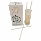 thumbnail of 100x Papiertrinkhalme FSCR Longdrink weiss O 8mm 195 mm einzeln verpackt