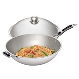 thumbnail of Wokpan RVS met deksel | 6 liter | 640x360x220(h)mm