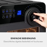 thumbnail of AeroVital Cube Chef Heißluftfritteuse  1700 W 14 Liter 16 Programme Ober- und Unterhitze Schwarz