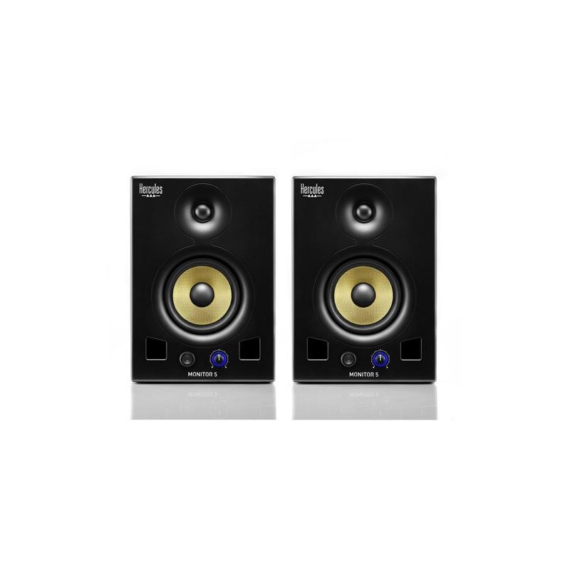 Paire D Enceintes Hercules Monitor 5 160 Watts Noir