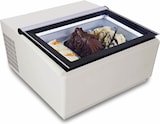 thumbnail of Speiseeisvitrine SPICCE Tischmodell | Öffnung Kundenseite + LED | 3x 5 Liter, HxBxT 37,5x67x75cm | -16/-18°C | Weiß | + CHEFGASTRO Geschirrtuch
