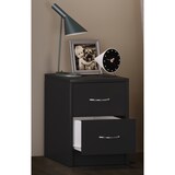 thumbnail of VCM Nachttisch Boxal Schwarz H. 40 x B. 35 x T. 35 cm