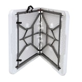 thumbnail of Table rectangulaire pliante en 2 format valise Blanche 183 x 76cm LIFETIME