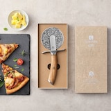 thumbnail of XinZuo - Pizzasnijder van damascus staal van 23 cm - B37 Lan Series - diameter wiel: 9 cm - gewicht 260 gram