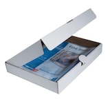 thumbnail of Exacompta 5910E 10x Packung mit 10 Prospekthüllen glatt und gelocht aus PP 90µ, DIN A4 - Kristall