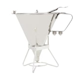 thumbnail of Dispensador de masa Combisteel de 1,6 litros - con botón dispensador, incluye 3 boquillas, acero inoxidable