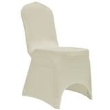 thumbnail of Décoshop26 - Elastische Stuhlhussen in Creme 12 Stück DEC022525