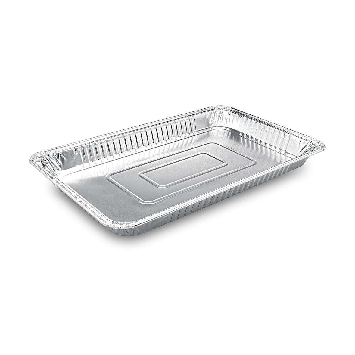 6x Aluschale Servierschale Auflaufform stehender Rand 495 x 295 x 45mm
