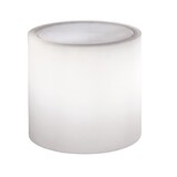 thumbnail of Lyxo Design - Tavolino Rotondo Luminoso con Cavo - Serie Blok da Esterno e Interno in Polietilene colore Bianco 55x55 cm (d x h) TA320-0550X1