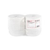 thumbnail of SemyTop Jumbo Toilettenpapier 6 Rollen, 2-lagig, Recycling, geprägt, rec. weiß, Ø25cm