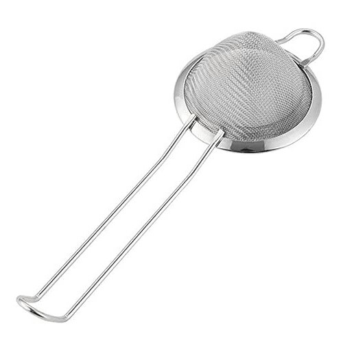 Cocktail7 Passoire Fine Conique Inox Crochet Diamètre 7.5cm