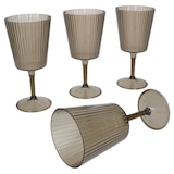 thumbnail of 4er Set ToGo Weingläser Grau aus Kunststoff - 10489