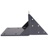 thumbnail of 2er-Set Dachsparrenadapter für Kassetten-Markise T122 T123, Dachsparren Halterung Adapter ~ anthrazit