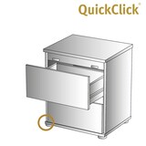 thumbnail of WAGNER Verstellfuß/Nivellierfuß 4tlg. Set - Ø 20 x M10 x 25 mm, QuickClick System Gleiteinsatz 20 mm Wollfilz - 15428499