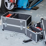 thumbnail of HMF 14661-02 Alu Werkzeugkoffer leer, 3 Etagen, 44 x 45 x 24 cm, Schwarz