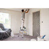thumbnail of Escabeau Double 3 Marches Aluminium Pliable 65 cm – Marchepied Stable Antidérapant Charge 150 kg pour Bricolage et Travaux VITO