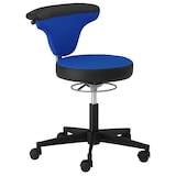 thumbnail of Mayer Sitzmöbel, Funktionsdrehstuhl myTORRO SIT, Dunkelblau/Brillantschwarz, 1351_756