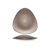 thumbnail of Churchill Stonecast Raw Brown Dreiecksteller 22,9cm, 12 Stück
