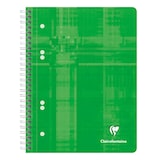 thumbnail of Clairefontaine 5x Collegeblock A5, 6-fach gelocht, 80 Blatt blanko 90g - Sortiert 8570C