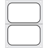 thumbnail of Verzegelmatrijs voor handsealer - 2 vakken 178 x 113 mm - HENDI