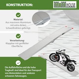 thumbnail of TRUTZHOLM 2 x Alu Auffahrrampen 205 cm 680 kg Tragkraft klappbar rutschhemmend gerillt Verladerampen