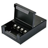 thumbnail of VALUE Wandgehäuse für 4x Keystones, schwarz