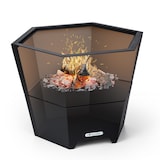 thumbnail of Hekla 2-in-1-Feuerschale mit Grillfunktion 60 cm Durchmesser wasser- und frostsichere Konstruktion Schwarz