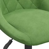 thumbnail of vidaXL Esszimmerstühle 2 Stk. Drehbar Hellgrün Samt