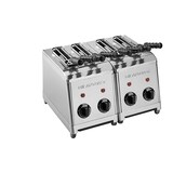 thumbnail of MILANTOAST-Toaster mit 4 Edelstahlzangen 220-240 V 50/60 Hz 2,68 kW