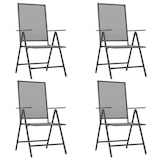 thumbnail of Helloshop26 - Conjunto de comedor de jardín exterior de 5 piezas de acero antracita 02_0013707