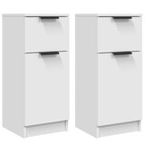 thumbnail of Helloshop26 - Buffet Sideboard Kommode Kleiderschrank Aufbewahrungsmöbel Organizer für Küche Wohnzimmer Lounge 2er-Set 30 x 30 x 70 02_0036650