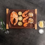 thumbnail of Anaflor Piedra Asar Con Soporte 36,5X24Cm Barro Anaflor