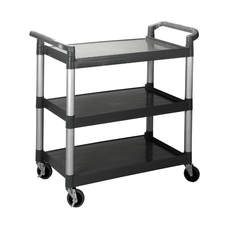 Lacor serveerwagen met 3 polyethyleen bladen, tot 120 kg 66353