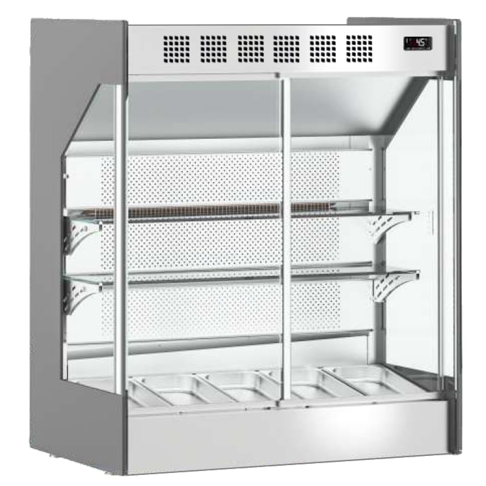 Vitrina mural refrigerada sobre tras barra - 1005x580x1110 mm - 240 W 230/1V - 13VMT105 Eurast