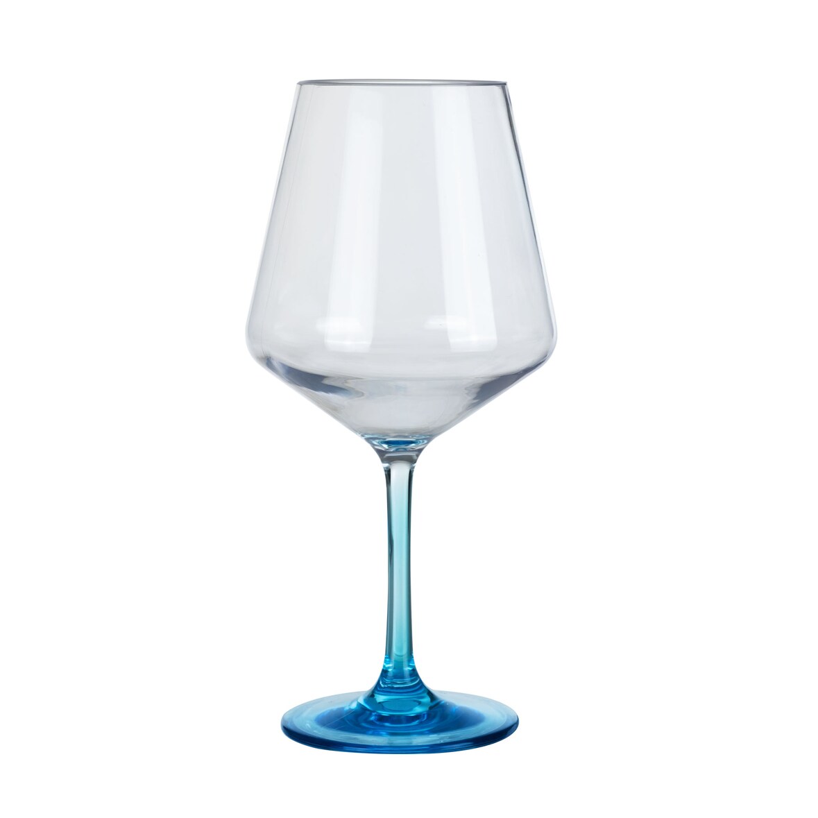 Milano Weißweinglas blue line 2er Set aus Polycarbonat 450 ml bruchfest BPA-frei leicht ideal für Wein Rose Schorle