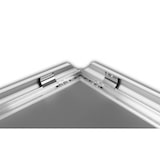 thumbnail of Klapprahmen »Snap Frame« DIN A1, 25 mm Aluminium-Klemmprofil, silber
