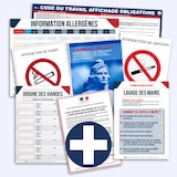 thumbnail of Affichages Obligatoires pour Restaurant (Pack de 8 affichages)