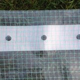 thumbnail of Gitterfolie, Gewächshausfolie, Gartenfolie, 2 Breite x 10 Meter, Nagelrand