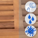 thumbnail of Teakbank Halden teak/120 cm