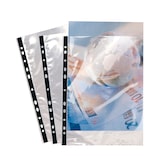 thumbnail of Exacompta Packung mit 50 Prospekthüllen glatt und gelocht aus PP 90µ, DIN A4