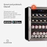 thumbnail of Coachella 60 Smart Getränkekühlschrank | WiFi-Steuerung | Edelstahl-Design | 60 L Silber