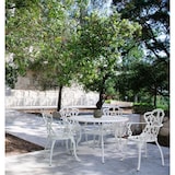 thumbnail of Tavolo da Giardino Ø110x71,5h cm Victoria Bianco