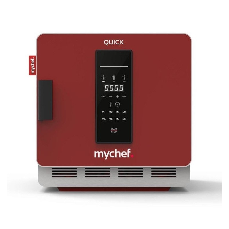 Horno cocción acelerada MyChef Quick 1 Con Kit catalizador interno - Rojo